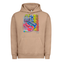 Pigment Burro jeff gordon dupont vintage racing Urban Hoodie - InspiraDesign