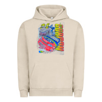 Pigment French Oak jeff gordon dupont vintage racing Urban Hoodie - InspiraDesign