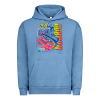 Pigment Pebble Blue jeff gordon dupont vintage racing Urban Hoodie - InspiraDesign