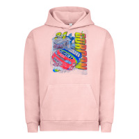 Pigment Salmon jeff gordon dupont vintage racing Urban Hoodie - InspiraDesign
