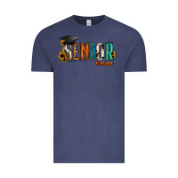 Vintage Denim Mom of a Senior 2021 Vintage Tee - Jasminsmagicworld
