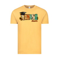 Vintage Mustard Mom of a Senior 2021 Vintage Tee - Jasminsmagicworld