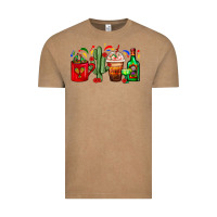 Vintage Coffee Mexico Coffee Cups With Cactus And Tequila Bottle Vintage Tee - FaDigitalArtStudio