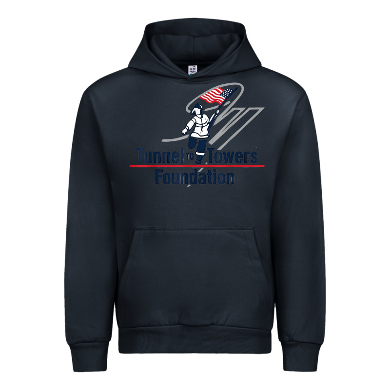 Tunnel To Towers F-oundation American Flag Usa Flag Urban Hoodie by InspiraDesign | Teevron