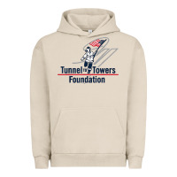 Pigment French Oak Tunnel To Towers F-oundation American Flag USA Flag Urban Hoodie - InspiraDesign