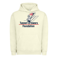 Pigment Pistachio Tunnel To Towers F-oundation American Flag USA Flag Urban Hoodie - InspiraDesign