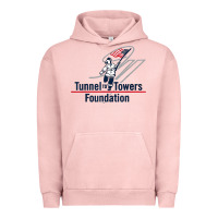 Pigment Salmon Tunnel To Towers F-oundation American Flag USA Flag Urban Hoodie - InspiraDesign