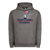 Pigment Tornado Tunnel To Towers F-oundation American Flag USA Flag Urban Hoodie - InspiraDesign