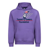 Tulip Tunnel To Towers F-oundation American Flag USA Flag Urban Hoodie - InspiraDesign