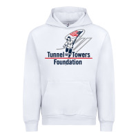 White Tunnel To Towers F-oundation American Flag USA Flag Urban Hoodie - InspiraDesign