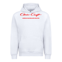 White chris boat company Urban Hoodie - InspiraDesign