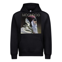 Black Moondog Musician Poster Essential Urban Hoodie - InspiraDesign