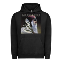 Pigment Black Moondog Musician Poster Essential Urban Hoodie - InspiraDesign