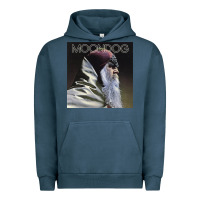 Pigment Midnight Navy Moondog Musician Poster Essential Urban Hoodie - InspiraDesign