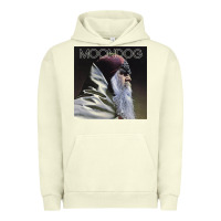 Pigment Pistachio Moondog Musician Poster Essential Urban Hoodie - InspiraDesign