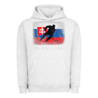 Pigment Lunar Rock Slovakia Ice Hockey Slovak Flag Urban Hoodie - InspiraDesign