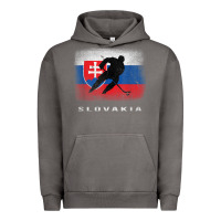 Pigment Tornado Slovakia Ice Hockey Slovak Flag Urban Hoodie - InspiraDesign