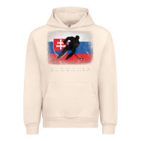Sandshell Slovakia Ice Hockey Slovak Flag Urban Hoodie - InspiraDesign