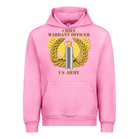 Fuchsia Pink Emblem warrant officer cw5 Urban Hoodie - InspiraDesign