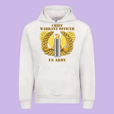 Emblem Warrant Officer Cw5 Urban Hoodie Designed By Inspiradesign