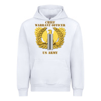 White Emblem warrant officer cw5 Urban Hoodie - InspiraDesign