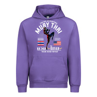 Tulip thailand american flag muay thai boxing train hard repeat t shirt Urban Hoodie - InspiraDesign