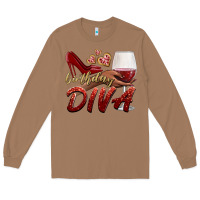 Toasted Coconut birthday diva Long Sleeve Tee - BundleAndBundleShop