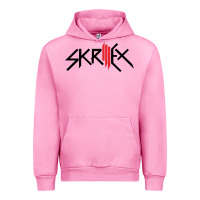 Fuchsia Pink white skrillex Urban Hoodie - InspiraDesign