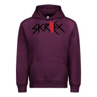Mauve Wine white skrillex Urban Hoodie - InspiraDesign