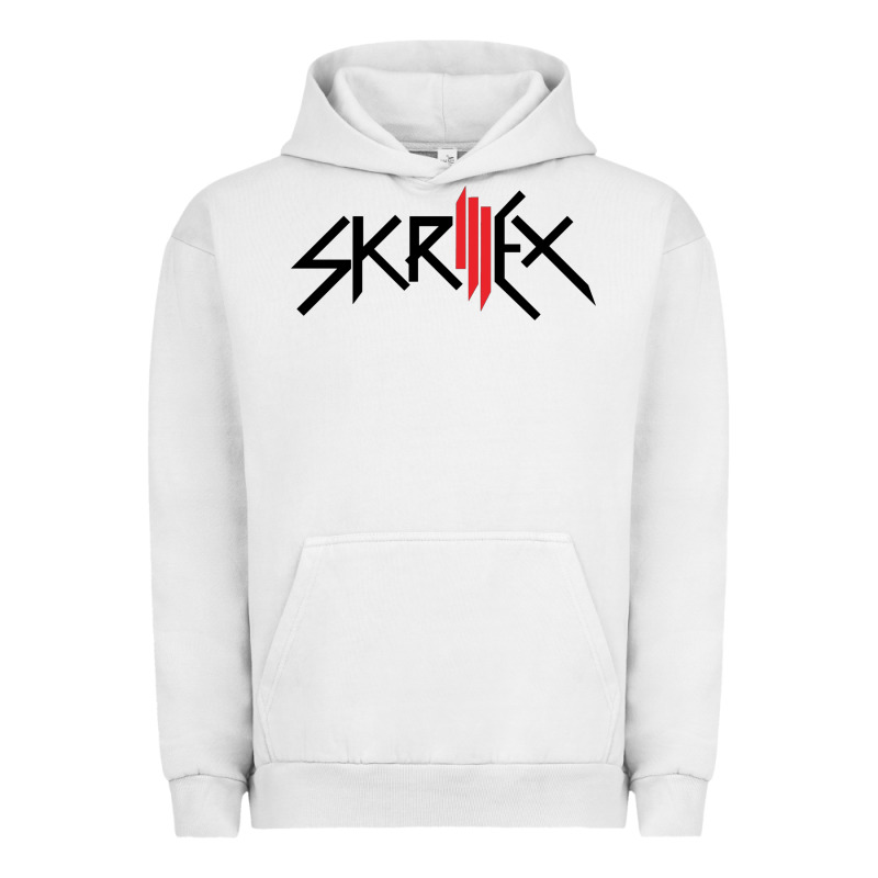 White Skrillex Urban Hoodie by InspiraDesign | Teevron