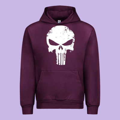 The Punisher Skull Urban Hoodie Designed By Inspiradesign