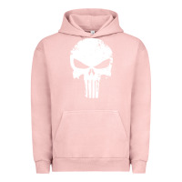 Pigment Salmon the punisher skull Urban Hoodie - InspiraDesign