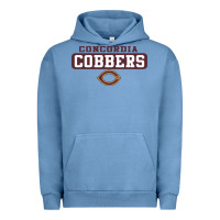 Pigment Pebble Blue concordia Cobbers Urban Hoodie - InspiraDesign