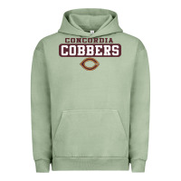 Pigment Oil Green concordia Cobbers Urban Hoodie - InspiraDesign