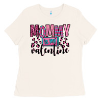 Bone mommy is my valentine Ladies Tee - OliviaCreatesArt