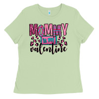 Matcha mommy is my valentine Ladies Tee - OliviaCreatesArt