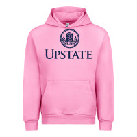 Fuchsia Pink Upstate Medical, SUNY Urban Hoodie - InspiraDesign