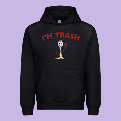 I'm Trash Forky Urban Hoodie Designed By Inspiradesign