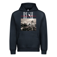 Navy rush permanent waves Urban Hoodie - InspiraDesign