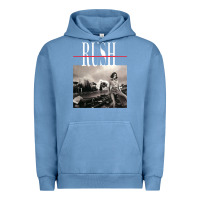 Pigment Pebble Blue rush permanent waves Urban Hoodie - InspiraDesign