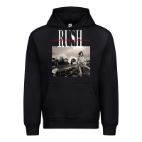 Black rush permanent waves Urban Hoodie - InspiraDesign