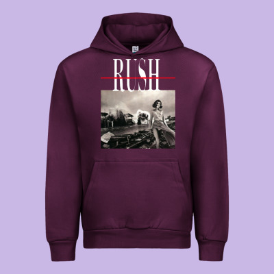 Rush Permanent Waves Urban Hoodie Designed By Inspiradesign