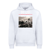 White rush permanent waves Urban Hoodie - InspiraDesign