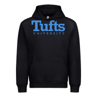 Black Tufts University Urban Hoodie - InspiraDesign