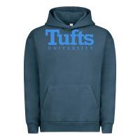 Pigment Midnight Navy Tufts University Urban Hoodie - InspiraDesign