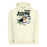 Danny Phantom Coming Through Brick Wall Urban Hoodie | Teevron