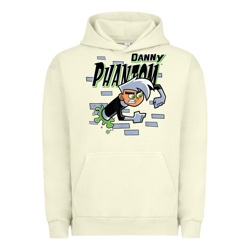 Danny Phantom Coming Through Brick Wall Urban Hoodie by InspiraDesign | Teevron