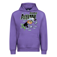 Tulip Danny Phantom Coming Through Brick Wall Urban Hoodie - InspiraDesign