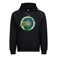 Black Green Arrow DC, Green Arrow DC vintage, Green Arrow DC art, Green Arro Urban Hoodie - InspiraDesign