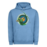 Pigment Pebble Blue Green Arrow DC, Green Arrow DC vintage, Green Arrow DC art, Green Arro Urban Hoodie - InspiraDesign